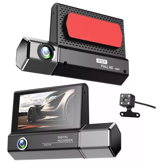 DashCam 3 – Cámara de Seguridad para Auto con Visión Nocturna y Sensor G